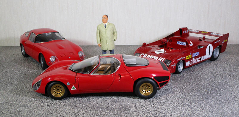 Carlo Chiti and his cars